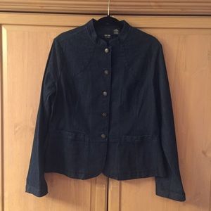Women’s Nicole Miller blue jacket size 14